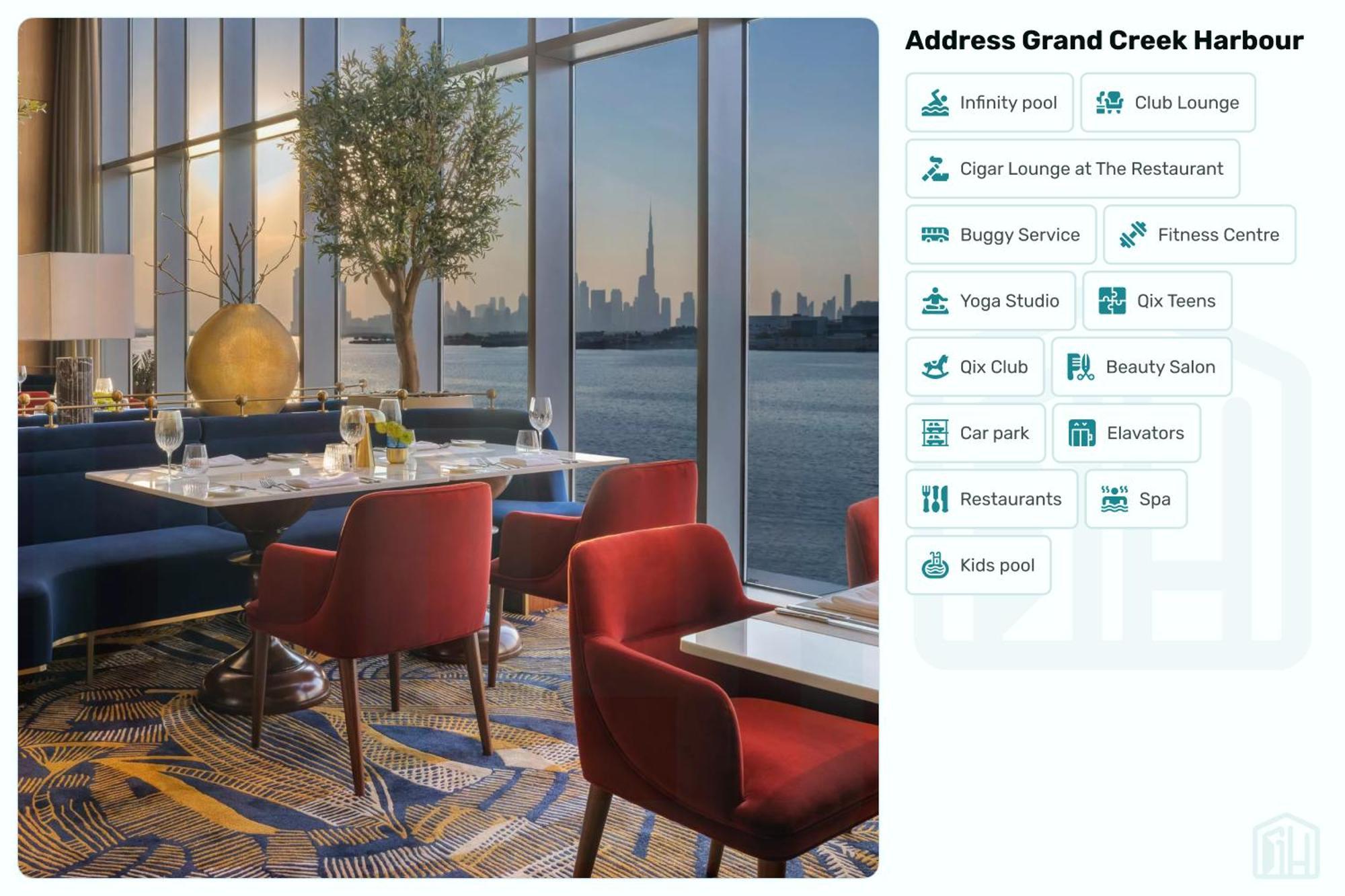 Apartment Burj Khalifa And Sea View, Bar, & Restaurant Dubai